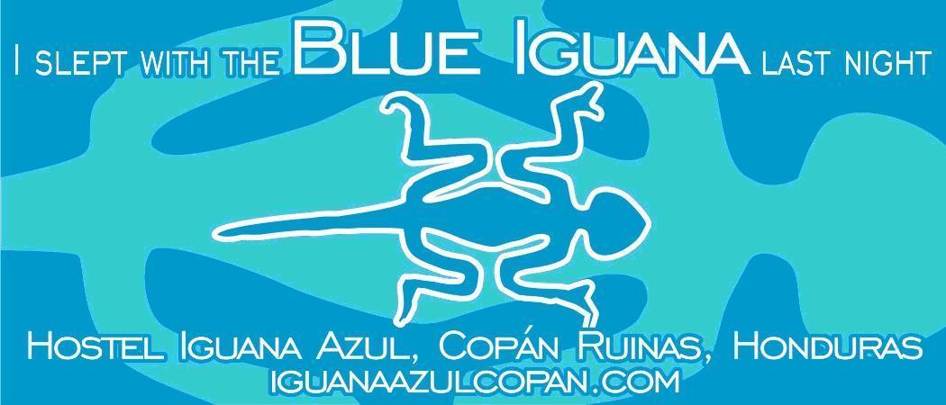 Hostel Iguana Azul Copan Exterior photo